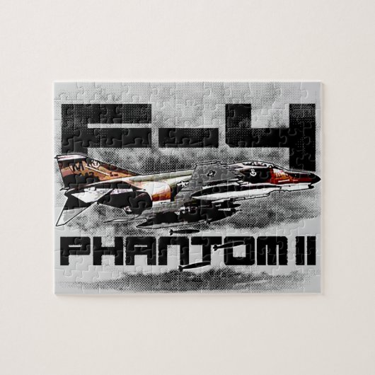 F-4-fantoom II Legpuzzel (Horizontaal)