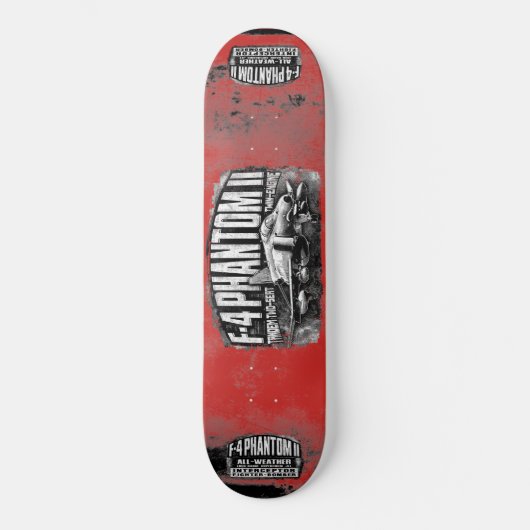 F-4-fantoom II Skateboard (Voorkant)