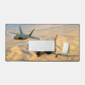 F-4 PHANTOM en F-22 RAPTOR Bureaumat (Keyboard & Muis)