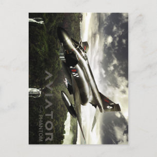 F-4 Phantom Fighter Jet Briefkaart