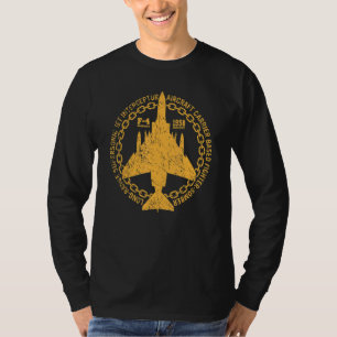 F 4 Phantom i Fighter Bomber Jet Interceptor Airc T-shirt