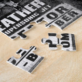 F-4 Phantom II Jigzaag Puzzle Puzzle Legpuzzel (Zijkant)