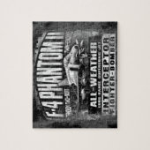 F-4 Phantom II Jigzaag Puzzle Puzzle Legpuzzel (Verticaal)