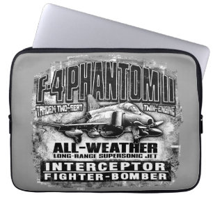 F-4 Phantom II Laptop Sleeve Elektronica Tas