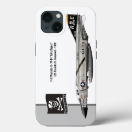F-4 Phantom II VF-84 Jolly Rogers profile iPhone 13 Hoesje