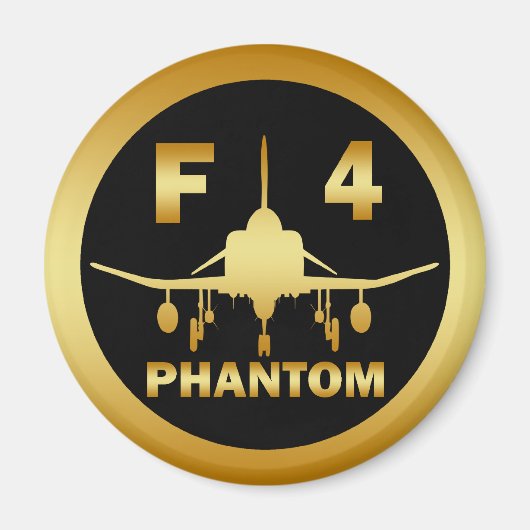 F-4 PHANTOM JET MAGNEET (Voorkant)