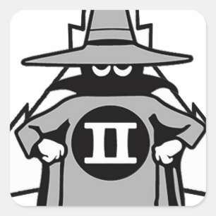 F-4 Phantom Spook Vierkante Sticker