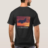 F-4 PHANTOM-strijder T-shirt (Achterkant)