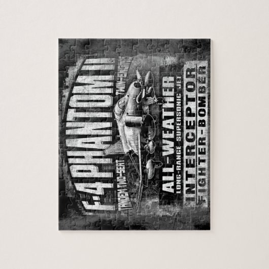 F-4 puzzle de casse-tête du fantôme II (Vertical)