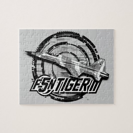 F-5N tijger II Legpuzzel (Horizontaal)