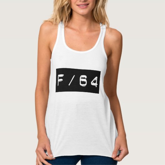 F/64 TANKTOP (Voorkant)