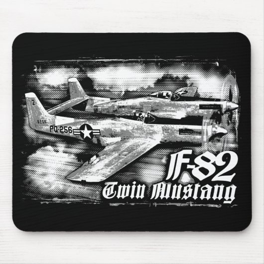 F-82 Twin Mustang Muismat (Voorkant)