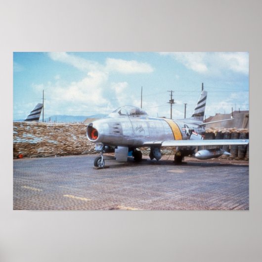 F-86 sabel poster (Voorkant)