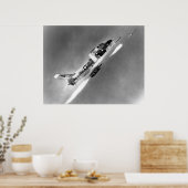 F-86 Saber Jet Poster (Keuken)
