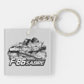 F-86 Saber Sleutelhanger (Achterkant)