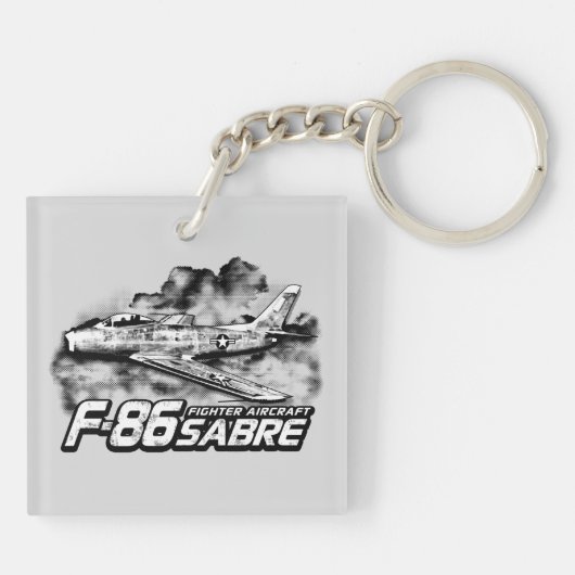 F-86 Saber Sleutelhanger (Achterkant)