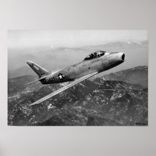 F-86A Saber Poster