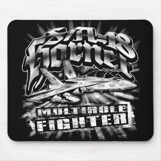 F/A-18 Hornet Muismat Mousepad (Voorkant)