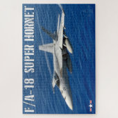 F/A-18 SUPER HORNET (20x30 INCH) Legpuzzel (Verticaal)