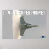 F/A-18 SUPER HORNET BOOM! POSTER (Voorkant)