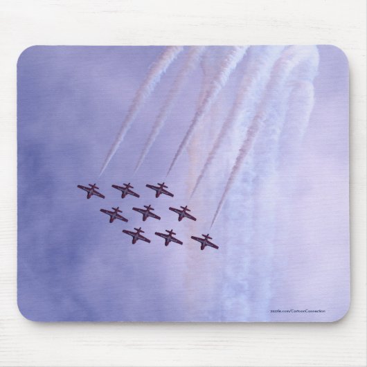 F/A-18 Vighter Jet Plane Air Show Stunt Muismat (Voorkant)