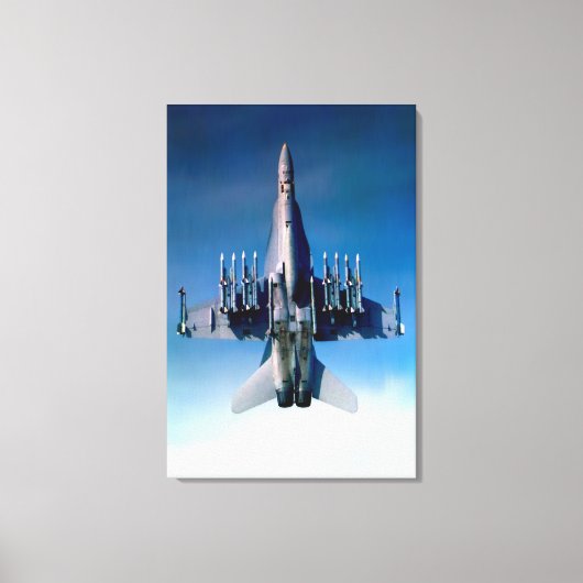 F/A-18C HORNET 24x36 Canvas Afdruk (Voorkant)