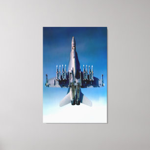 F/A-18C HORNET 32x48 Canvas Afdruk