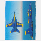 F/A-18C HORNET FLEECE DEKEN (Voorkant)