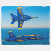 F/A-18C HORNET FLEECE DEKEN (Voorkant (Horizontaal))