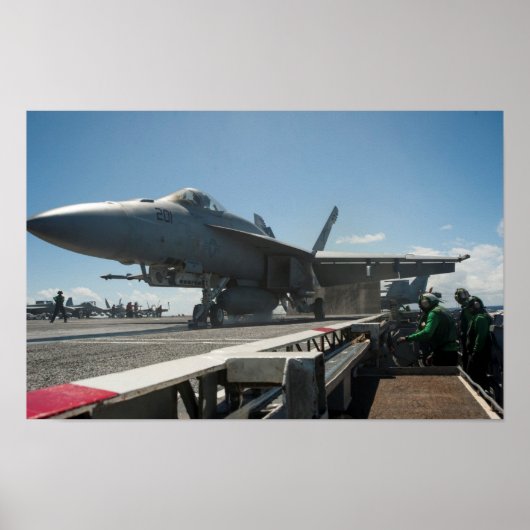 F/A-18C Hornet Poster (Voorkant)