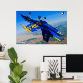 F/A-18C HORNET POSTER (Thuiskantoor)