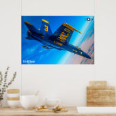 F/A-18C HORNET POSTER (Keuken)