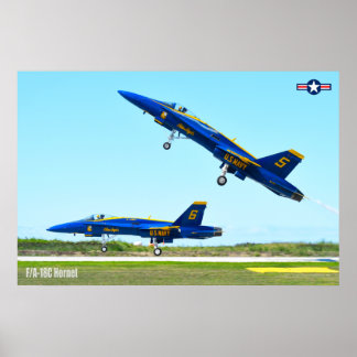 F/A-18C HORNET POSTER