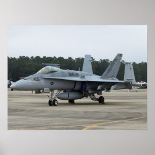 F/A-18C van VMFA-251 van MCAS Beaufort, SC Poster