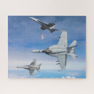 F/A-18E SUPER HORNET (16x20 INCH) Legpuzzel