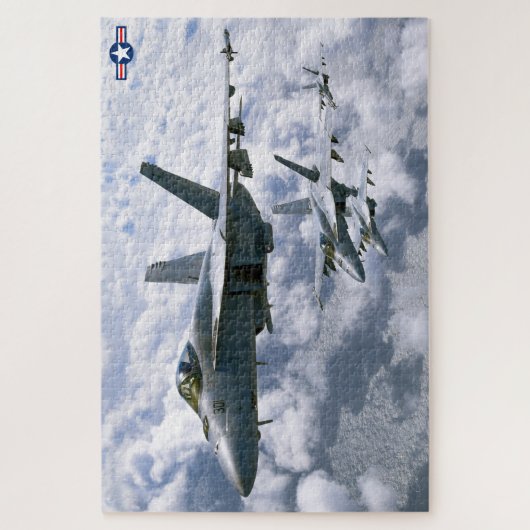 F/A-18E SUPER HORNET (20x30 INCH) Legpuzzel (Verticaal)