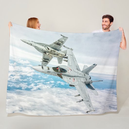 F/A-18E SUPER HORNET FLEECE DEKEN (In situ)