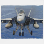 F/A-18E SUPER HORNET FLEECE DEKEN (Voorkant (Horizontaal))