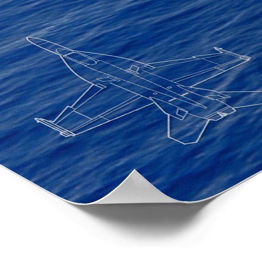 F/A-18E SUPER HORNET POSTER (Hoek)