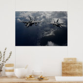 F/A-18E Super Hornet Poster (Keuken)