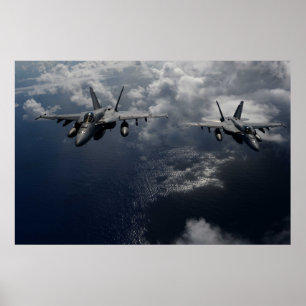 F/A-18E Super Hornet Poster