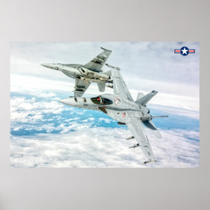 F/A-18E SUPER HORNET POSTER