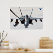 F/A-18E SUPER HORNET POSTER (Keuken)