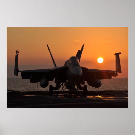 F/A-18E Super Hornet Poster (Voorkant)