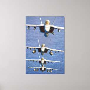 F/A-18F SUPER HORNET 32x48 Canvas Afdruk