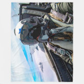 F/A-18F SUPER HORNET FLEECE DEKEN (Voorkant)