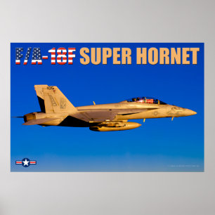 F/A-18F SUPER HORNET POSTER