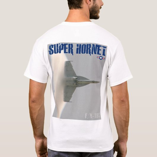 F/A-18F SUPER HORNET T-SHIRT (Achterkant)
