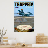 F/A-18F SUPER HORNET - VERVOLGD! POSTER (Keuken)
