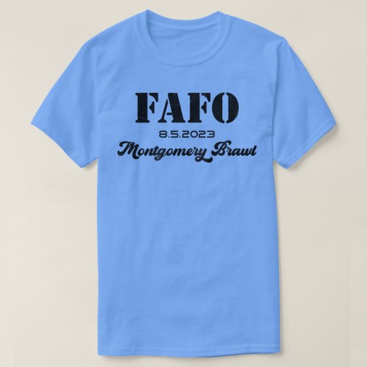 F A F O van 852023 T-shirt (Design voorkant)